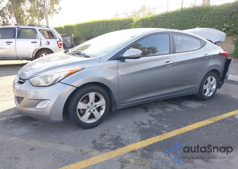 2013 Hyundai Elantra Gls/Limited z USA, uszkodzony, nr VIN KMHDH4AEXDU489755